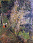  Paul Gauguin Pont-Aven Woman and Child - Hand Painted Oil Painting