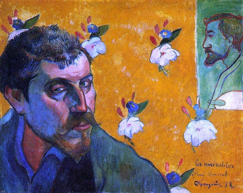 Paul Gauguin Self Portrait, Les Miserables - Hand Painted Oil Painting
