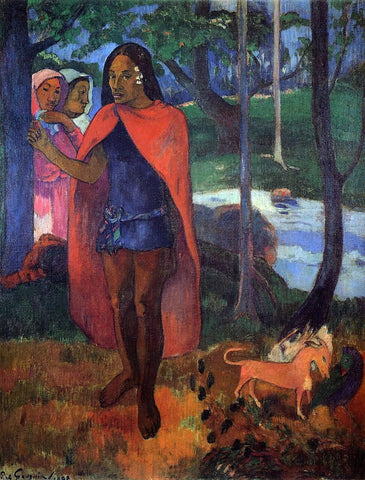  Paul Gauguin The Magician of Hivaoa - Hand Painted Oil Painting