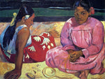  Paul Gauguin Two Women on the Beach - Hand Painted Oil Painting
