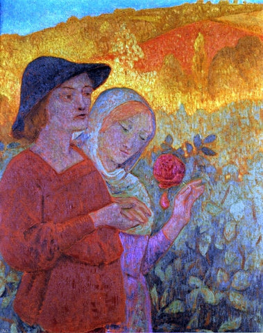  Paul Serusier Mognonne Allons Voir si la Rose - Hand Painted Oil Painting