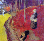  Paul Serusier The Fern Harvesters in the Boid d'Amour at Pont Aven - Hand Painted Oil Painting