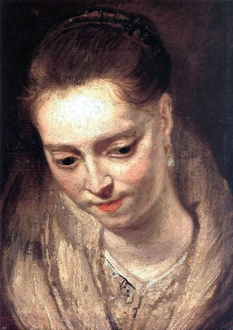  Peter Paul Rubens Portrait of a Woman - Hand Painted Oil Painting