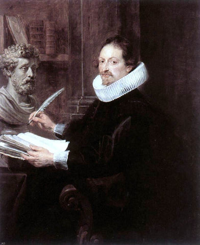  Peter Paul Rubens Portrait of Jan Gaspar Gevartius - Hand Painted Oil Painting