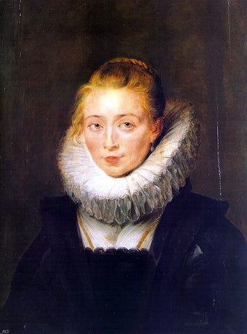  Peter Paul Rubens The Maid of Honor to the Infanta Isabella - Hand Painted Oil Painting