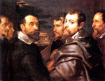  Peter Paul Rubens The Mantuan Circle Of Friends - Hand Painted Oil Painting