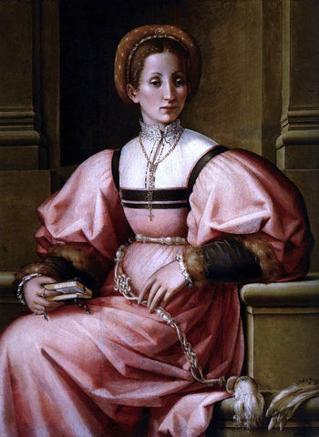  Pier Francesco Di Jacopo Foschi Portrait of a Lady - Hand Painted Oil Painting