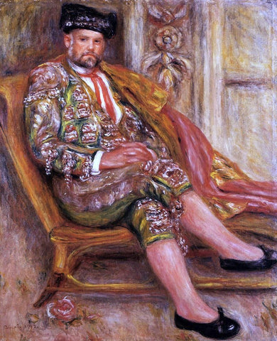  Pierre Auguste Renoir Ambroise Vollard Dressed as a Toreador - Hand Painted Oil Painting