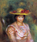  Pierre Auguste Renoir Bust of a Woman (Gabrielle) - Hand Painted Oil Painting