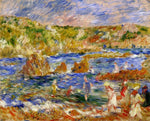  Pierre Auguste Renoir Children on the Beach at Guernsey - Hand Painted Oil Painting