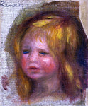  Pierre Auguste Renoir Coco's Head - Hand Painted Oil Painting