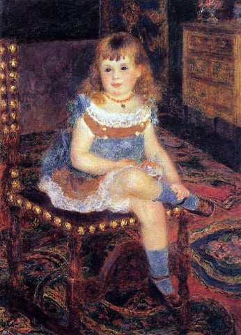  Pierre Auguste Renoir Georgette Charpentier Seated - Hand Painted Oil Painting