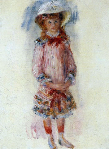  Pierre Auguste Renoir Georgette Charpentier Standing - Hand Painted Oil Painting