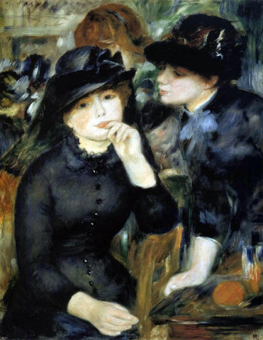  Pierre Auguste Renoir Girls in Black - Hand Painted Oil Painting