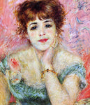  Pierre Auguste Renoir Jeanne Samary (also known as La Reverie) - Hand Painted Oil Painting