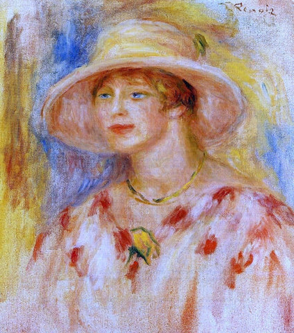  Pierre Auguste Renoir Lydia Sieligmann - Hand Painted Oil Painting