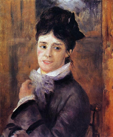  Pierre Auguste Renoir Madame Claude Monet - Hand Painted Oil Painting
