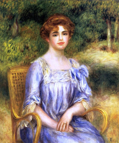  Pierre Auguste Renoir Madame Gaston Bernheim de Villers nee Suzanne Adler - Hand Painted Oil Painting