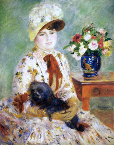  Pierre Auguste Renoir Madame Hagen - Hand Painted Oil Painting