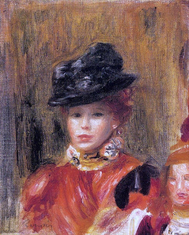  Pierre Auguste Renoir Madame Le Brun and Her Daughter - Hand Painted Oil Painting