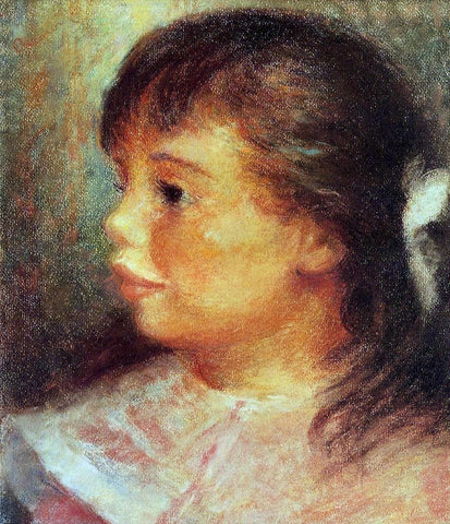  Pierre Auguste Renoir Portrait of a Girl - Hand Painted Oil Painting