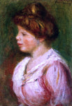  Pierre Auguste Renoir Portrait of a Young Woman - Hand Painted Oil Painting