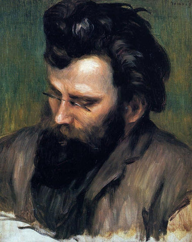  Pierre Auguste Renoir Portrait of Charles Terrasse - Hand Painted Oil Painting