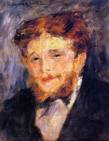  Pierre Auguste Renoir Portrait of Eugene Pierre Lestringuez - Hand Painted Oil Painting