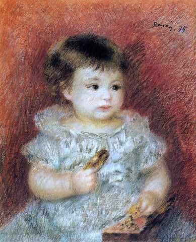  Pierre Auguste Renoir Portrait of Lucien Daudet - Hand Painted Oil Painting