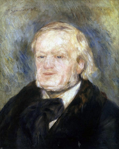  Pierre Auguste Renoir Richard Wagner - Hand Painted Oil Painting