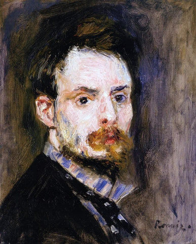  Pierre Auguste Renoir Self Portrait - Hand Painted Oil Painting