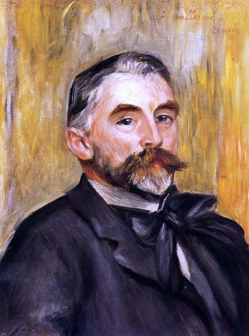  Pierre Auguste Renoir Stephane Mallarme - Hand Painted Oil Painting