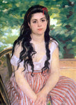  Pierre Auguste Renoir A Study, Summer - Hand Painted Oil Painting