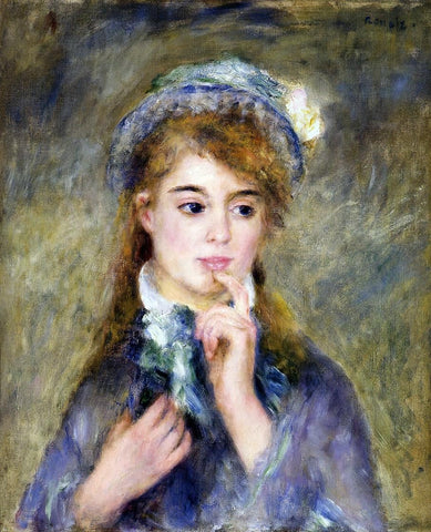  Pierre Auguste Renoir The Ingenue - Hand Painted Oil Painting