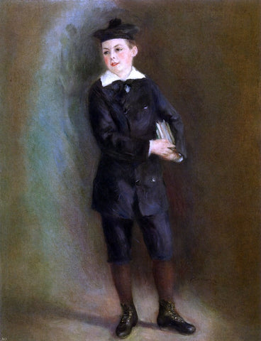  Pierre Auguste Renoir The Little School Boy - Hand Painted Oil Painting
