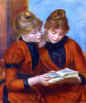  Pierre Auguste Renoir Two Sisters - Hand Painted Oil Painting