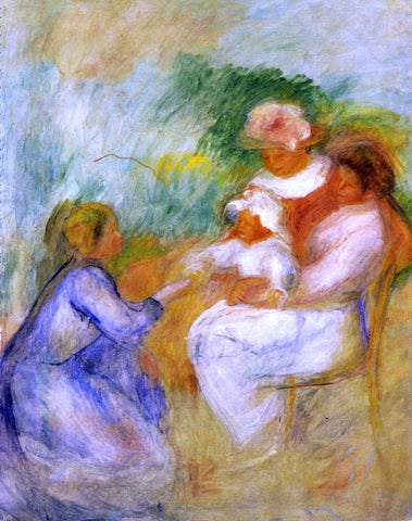  Pierre Auguste Renoir Women and Child - Hand Painted Oil Painting