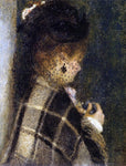  Pierre Auguste Renoir Young Woman with a Veil - Hand Painted Oil Painting