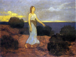  Pierre Puvis De Chavannes La Fee des Greves - Hand Painted Oil Painting