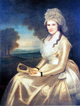  Ralph Earl Mrs. Jared Lane (Apphia Ruggles) - Hand Painted Oil Painting