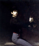  Ramon I Carbo Autorretrato con Bota - Hand Painted Oil Painting