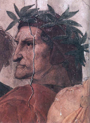  Raphael La Disputa (detail 1) (Stanza della Segnatura) - Hand Painted Oil Painting