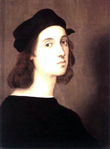  Raphael Self-Portrait - Hand Painted Oil Painting