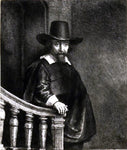  Rembrandt Van Rijn Ephraim Bonus, Jewish Physician - Hand Painted Oil Painting