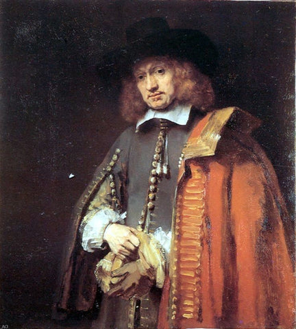  Rembrandt Van Rijn Jan Six - Hand Painted Oil Painting