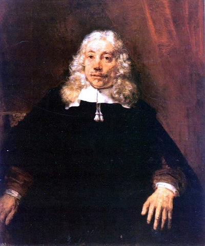  Rembrandt Van Rijn Portrait of a Man - Hand Painted Oil Painting