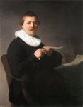  Rembrandt Van Rijn Portrait of a Man Sharpening a Pen - Hand Painted Oil Painting