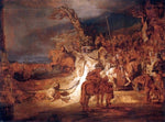 Rembrandt Van Rijn The Concert of the State - Hand Painted Oil Painting