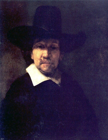  Rembrandt Van Rijn The Poet Jeremia de Decker - Hand Painted Oil Painting