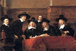  Rembrandt Van Rijn Syndics - Hand Painted Oil Painting